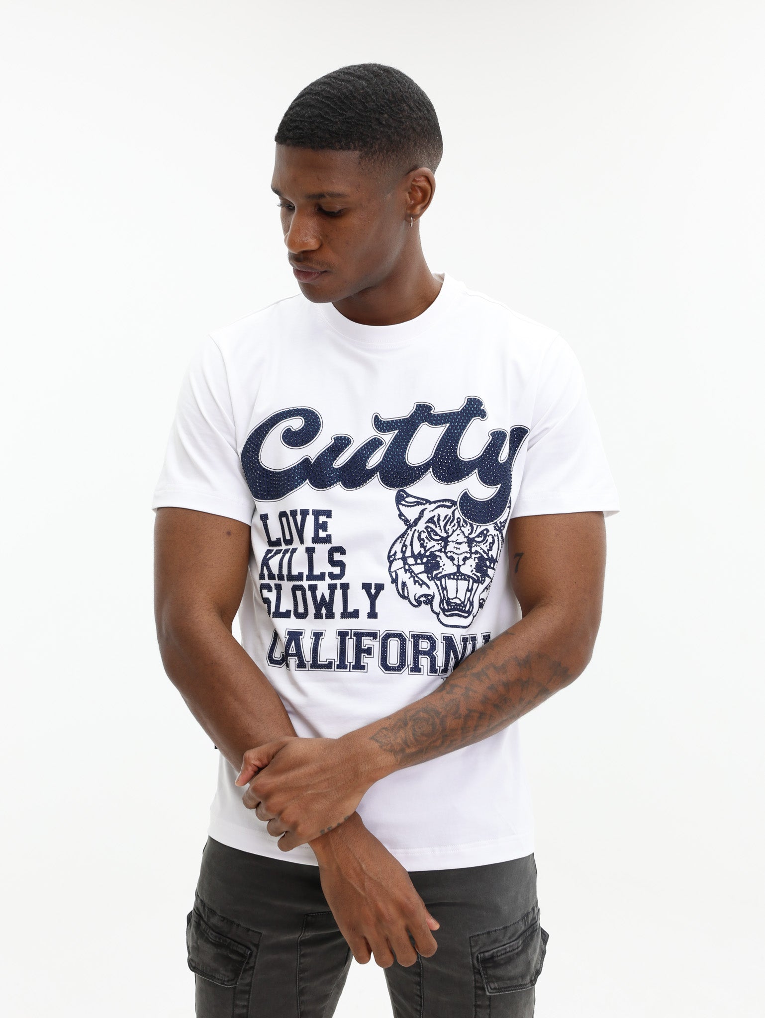 Cutty T-Shirt Love Kills Slowly White